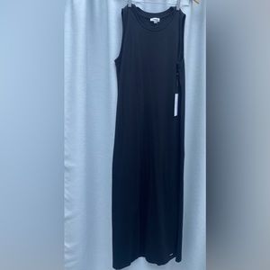 Calvin Klein ~ Long Maxi Dress ~ Black ~ Size Large
